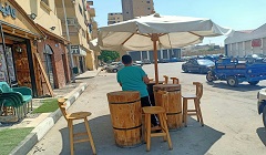 حملة لرفع الاشغالات بنطاق الحى