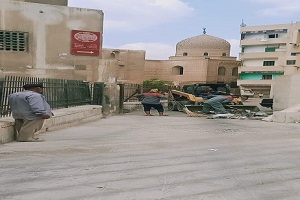 نظافة منطقتي قايتباي وبرقوق