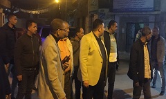 تفقد اعمال التطوير الجارية بنطاق الحي  