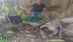 متابعة إصلاح ماسورة بالسويسرى ب
