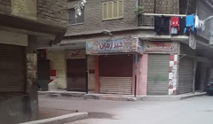 متابعة اعمال نظافة ورفع المخلفات بشارع عزت باشا