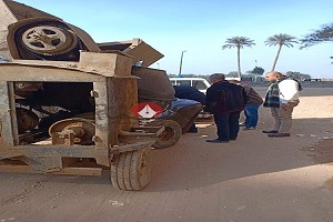 «حي المعصرة» يوقف أعمال بناء للمخالفة