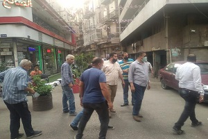 مرور ميداني لرئيس الحي