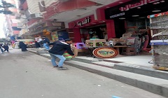 حملات مكبره للتصدي والقضاء على الاشغالات بنطاق الحي