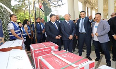 Cairo Gov. attends food supplies, appliances distribution ceremony 