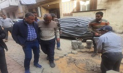 متابعة الاعمال اليومية بنطاق الحي 