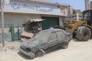 متابعة الاعمال اليومية بالحي 