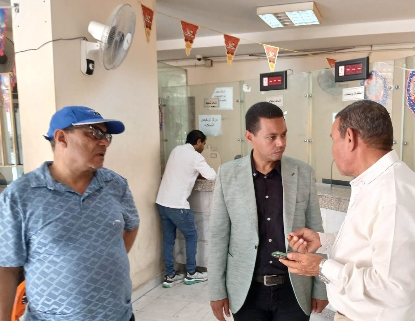 متابعة اعمال المركز التكنولوجي لإنجاز ملفات التصالح