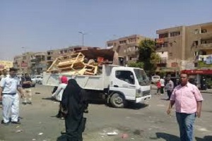 حمله تمشيط بمنطقة كورنيش المقطم
