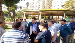 تطوير ورفع كفاءة ميدان وحديقة بن سندر  
