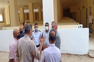 ترقيم باكيات سوق الخميس بحي المطرية لتسليمها للبائعين