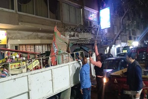 استمرار حملات النظافة ورفع المخلفات بالحي
