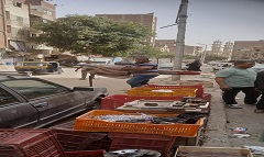 حملة مكبره لرفع الاشغالات من شارع ترعة الخشاب
