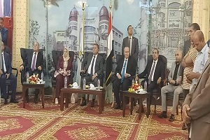 حضور رئيس الحي إفتتاح مول صيدناوي