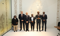 Cairo Governor meets Windhoek Mayor Queen Kamati