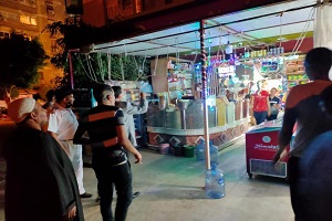 حملة على محل محمصات بشارع أحمد عطوية