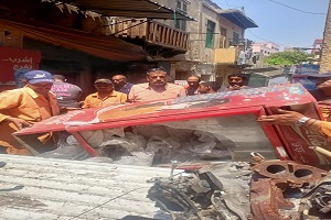 حملة لرفع الإشغالات بقيادة رئيس الحي