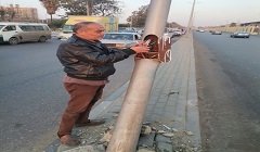 متابعة ما يتم من أعمال بالحي