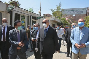 Cairo Governor inspects the One-Day Surgeries Hospital in El-Marg district
