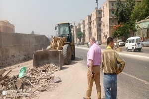 رفع كفاءة الشوارع بالحي  