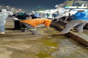 حملة مكبرة لمتابعة الاشغالات وإزالتها لإعادة الانضباط للشارع