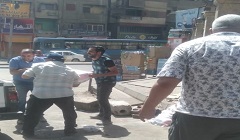 رفع وإزالة جميع المخالفات والاشغالات بنطاق الحي 