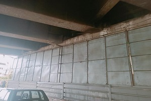 نظافة اسفل كوبري 15 مايو