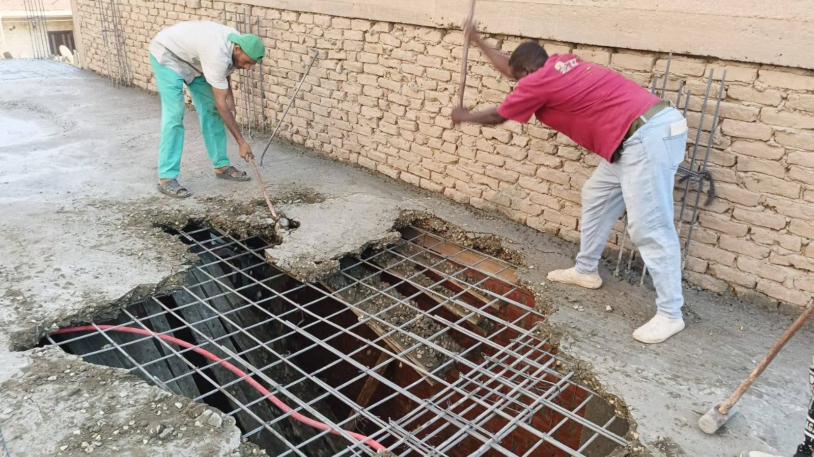 حملة للتصدي لمخالفات البناء بالحي 