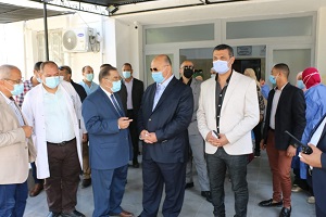 Cairo Governor inspects Abbasia Chest Hospital 