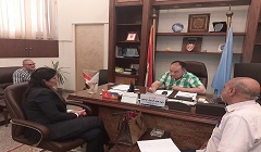 لقاء رئيس الحي بالمواطنين