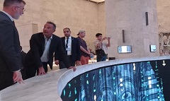 Serbian minister explores ancient history at National Museum of Egyptian Civilization in Cairo