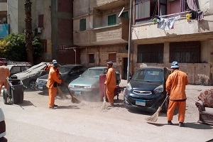 الاستمرار في رفع كفاءة شوارع الحي 