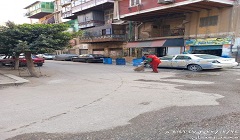 متابعة حملات النظافة بنطاق الحي 