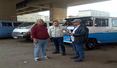 المرور على مواقف السرفيس بنطاق الحى 