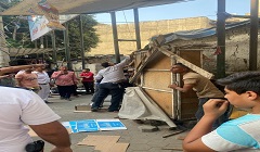 حملة مكبرة لرفع الإشغالات بنطاق الحي 