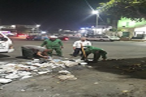 حملات نظافة بالحي 