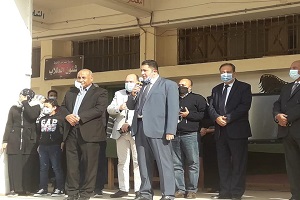 تكريم اسر الشهداء بمدرسة النقراشي الثانوية 