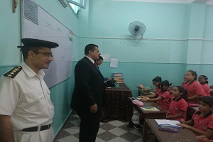 مرور رئيس الحي على مداس الحي