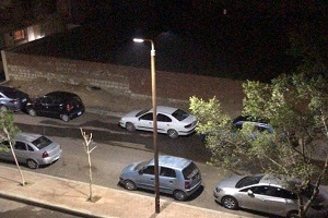 عمل إصلاح فازات بكشك الانارة بمشروع 18