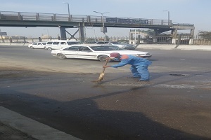 نظافة الأوتوستراد