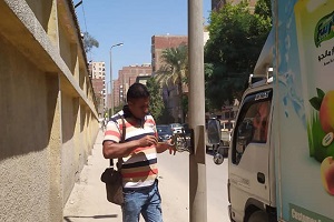 إنارة ميدان اورجواى اخر شارع ابراهيم عبد الرازق